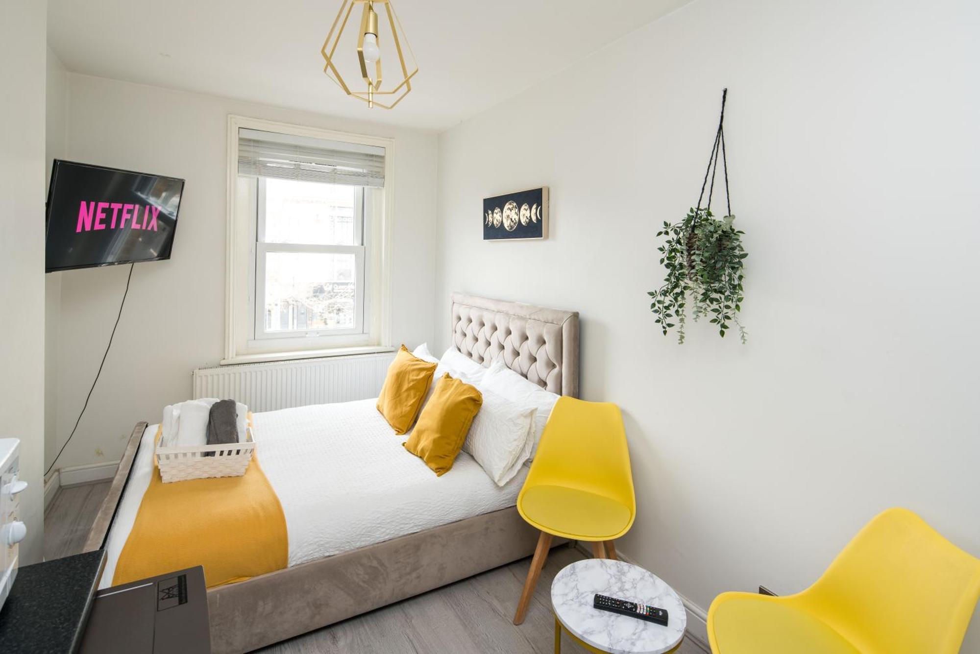 Spacious Studio For Up To 4! Sofa Bed 伦敦 外观 照片