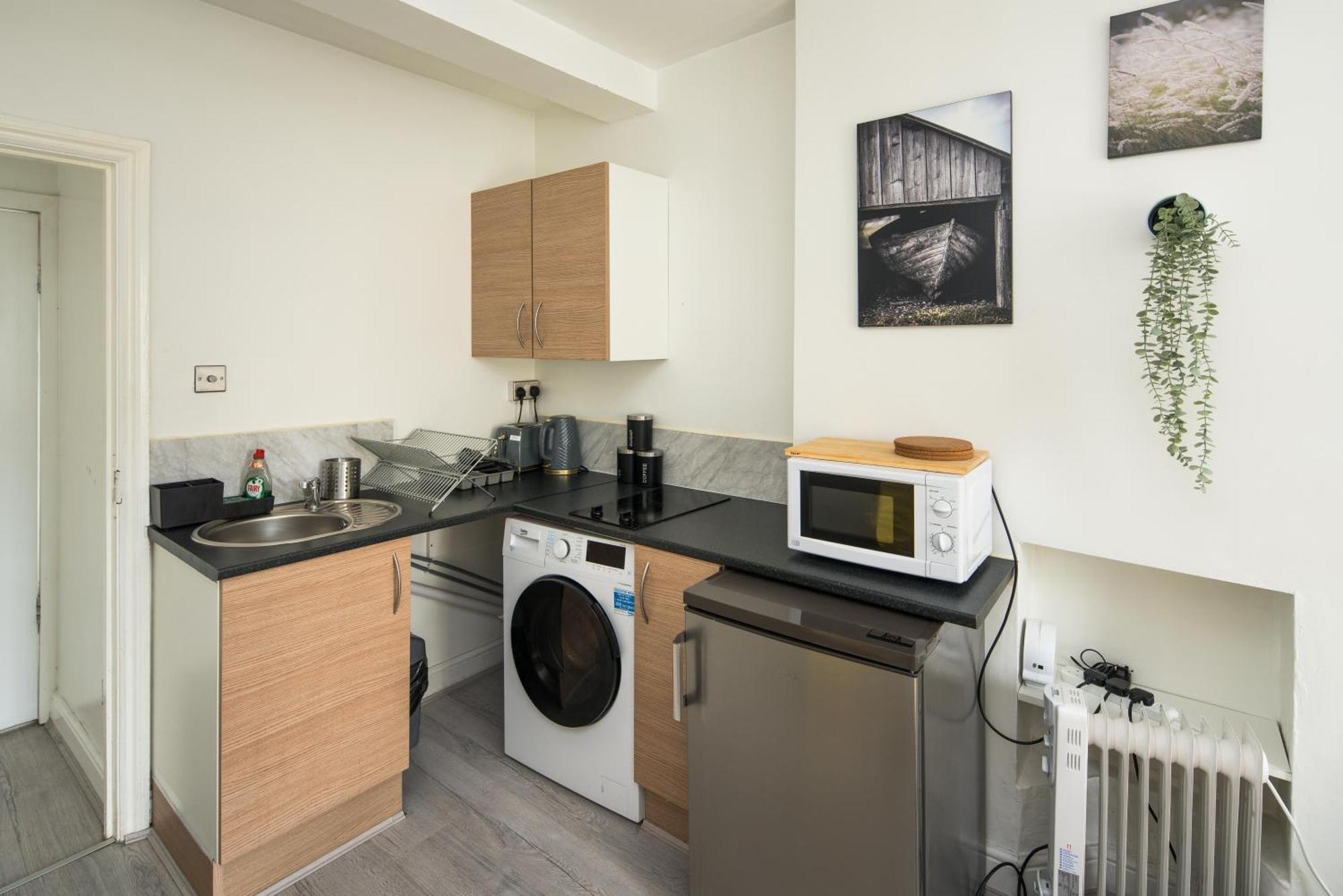 Spacious Studio For Up To 4! Sofa Bed 伦敦 外观 照片